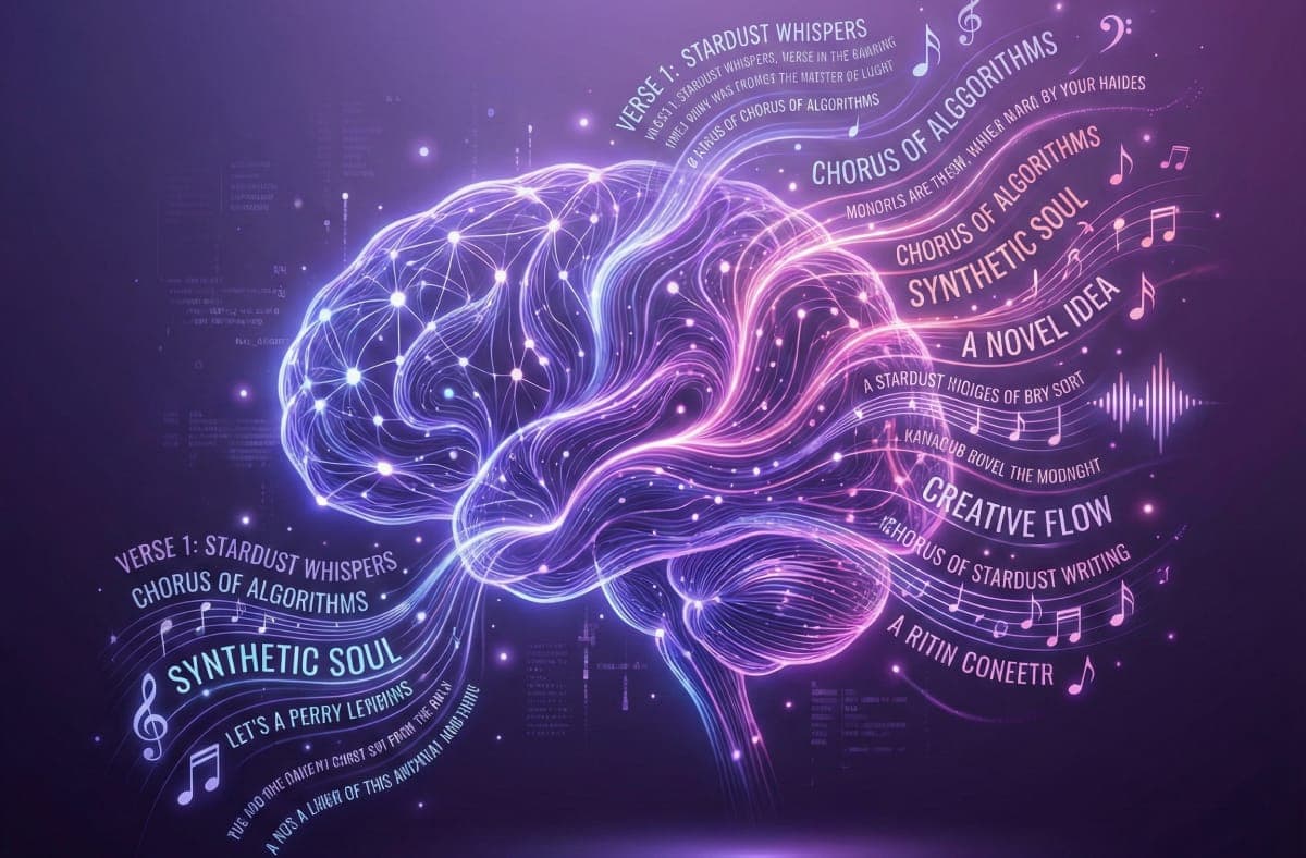 Flusso di scrittura dei testi per sviluppare una canzone